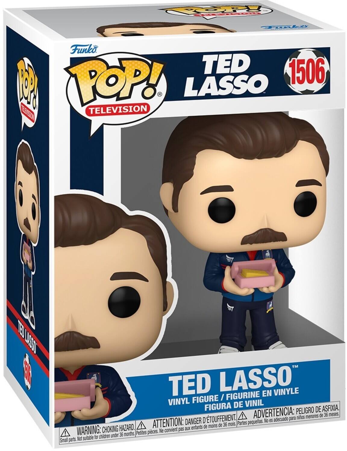 FOP Loril Trk o Funko TED 1506 POP! TELEVISION LASSO TEL LASSO TED LASSO VINYLE / FIGURINE EN VINYL FIGURE VINIL FIGURA DE ASFIXIA ADVERTENCIA: PELIGRO DE menores de 36 meses. D'TOUFFEMENT. adecuado para nios DANGER pequerias. No es HAZARD. ATTENTION: aux enfants de moins de 36 mois. Partes WARNING: CHOKING Petites pieces. Ne convient pas children under 36 months, Not suitable for Small parts.