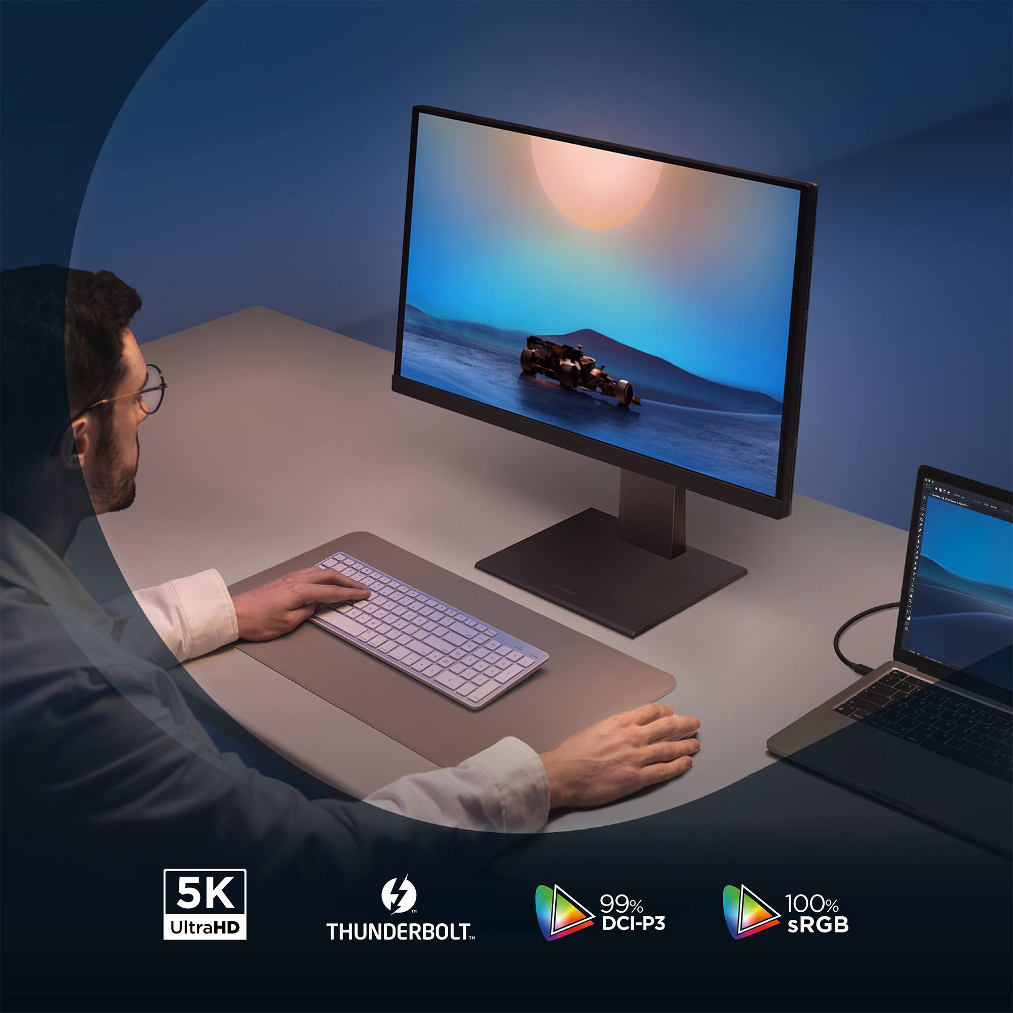 5K UltraHD  
THUNDERBOLT  
99% DCI-P3  
100% sRGB