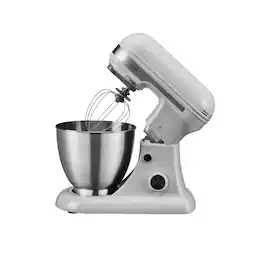 Forest'nSky - Geek Chef 4.8QT Stand Mixer, 12-Speed Tilt-Head with Dough Hook, Beater & Whisk - Gray