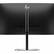 Alt View 11. HP - 27" IPS LCD 100Hz Monitor (USB) - Sleek Black, Silver, Dual Color.