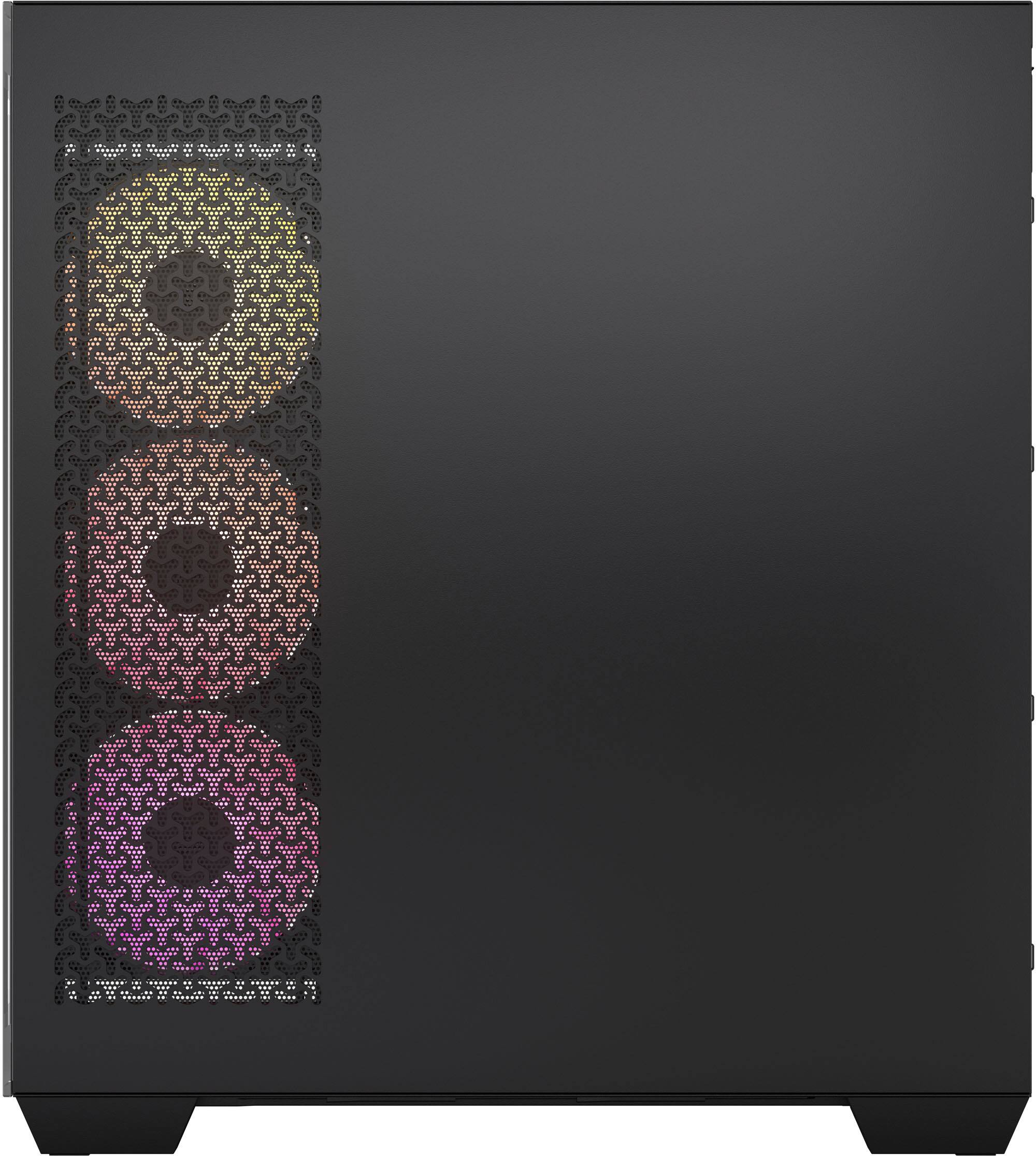 Alt View 23. CORSAIR - 3500X ARGB ATX Mid-Tower PC Case - Black.