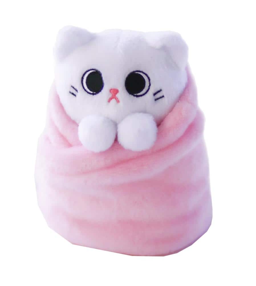 Uncute - Purritos Mochi Plush Kitten in Blanket | 7 Inches - White price history on PriceWatchPro