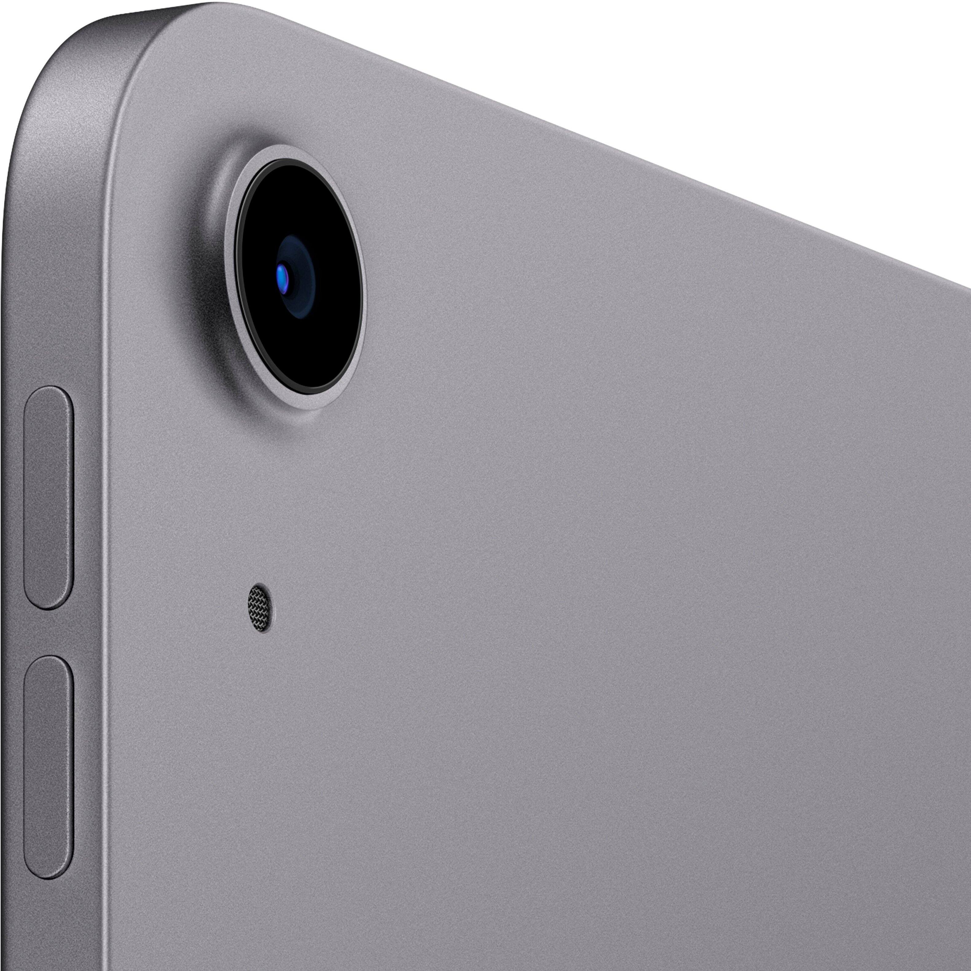 Alt View 11. Apple - Apple - 10.9-Inch iPad Air - (5th Generation) (2022) Wi-Fi + Cellular - 256GB - Space Gray.