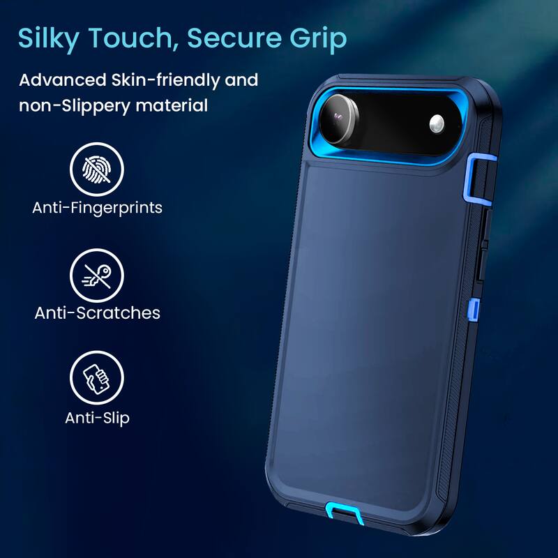 Silky Touch, Secure Grip

Advanced Skin-friendly and non-Slippery material

- Anti-Fingerprints
- Anti-Scratches
- Anti-Slip