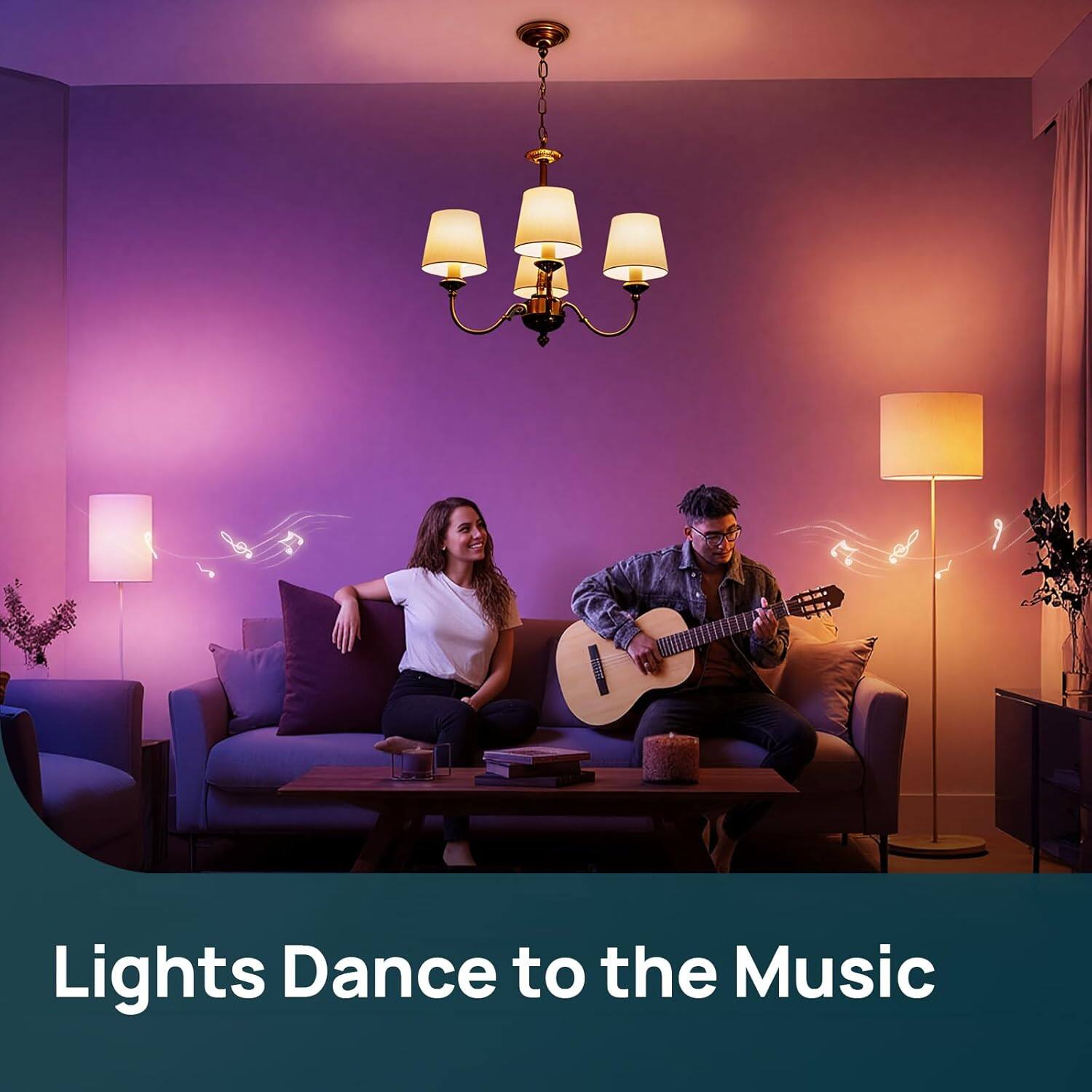 Lights Dance to the Music