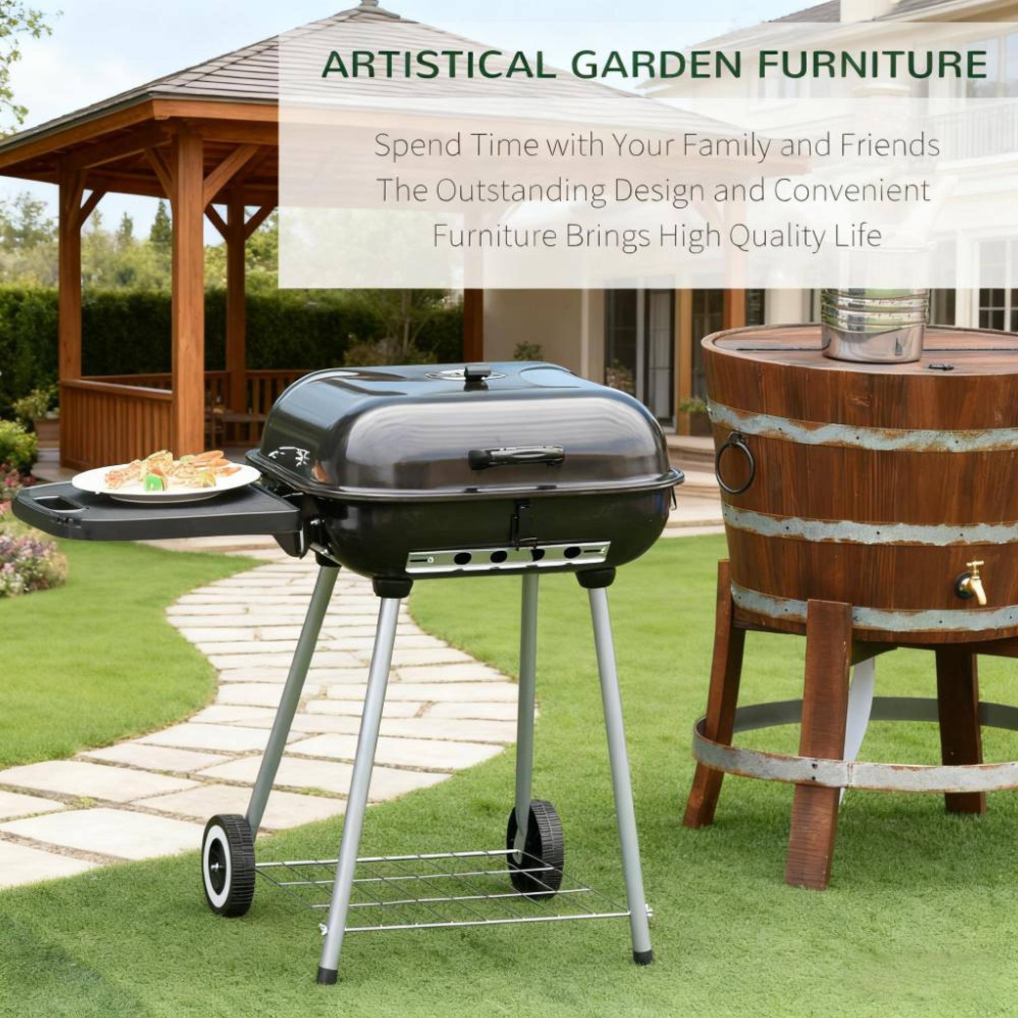 ARTISTICAL GARDEN FURNITURE

Spend Time with Your Family and Friends

The Outstanding Design and Convenient Furniture Brings High Quality Life
