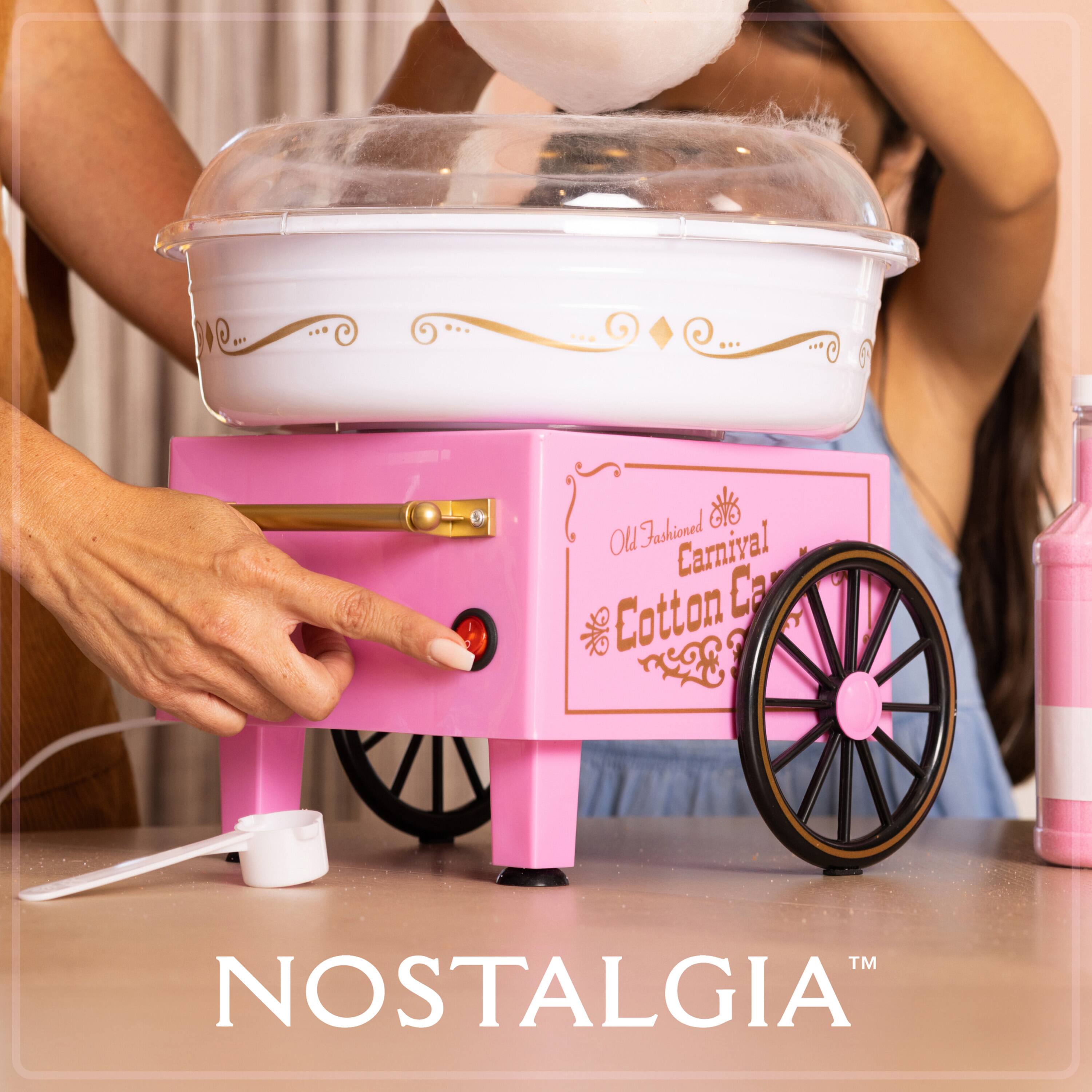 Old Fashioned Carnival Cotton Candy Machine  
NOSTALGIA™