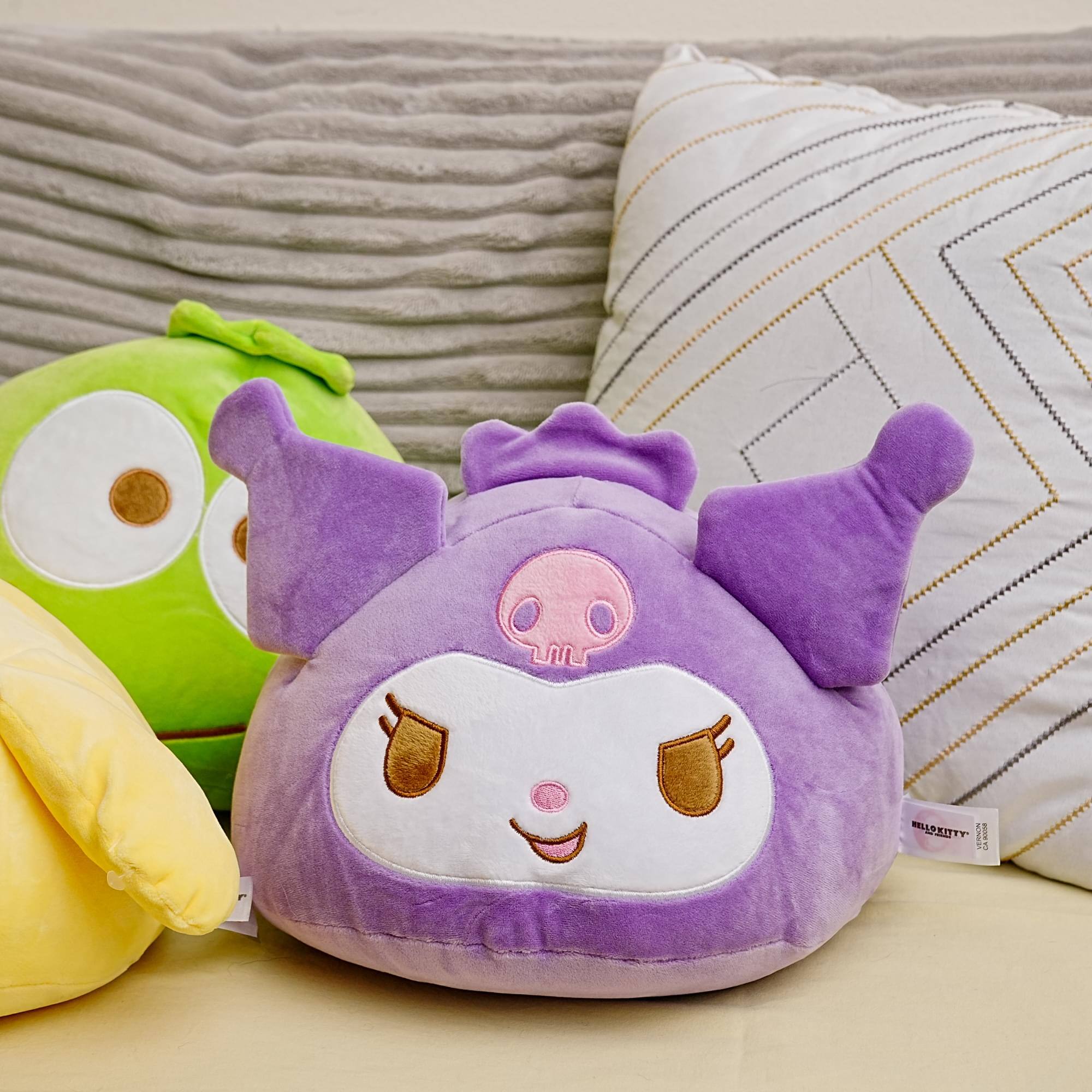 Alt View 5. Hello Kitty - Sanrio Hello Kitty and Friends 10 Inch Dumpling Plush | Kuromi - Purple.