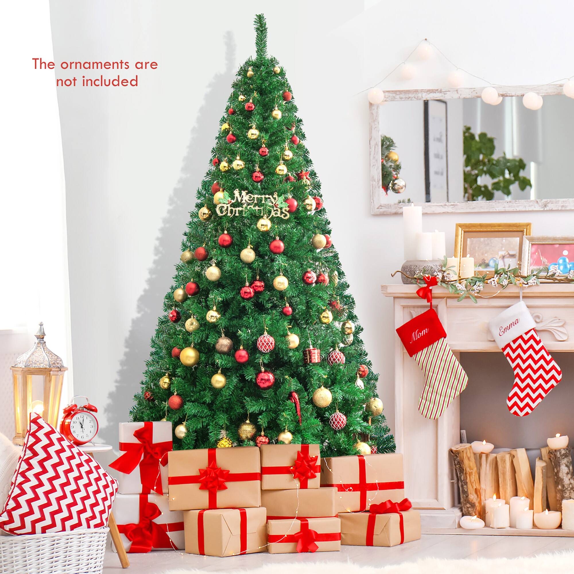 The ornaments are not included

Merry Christmas

Mom
Emma