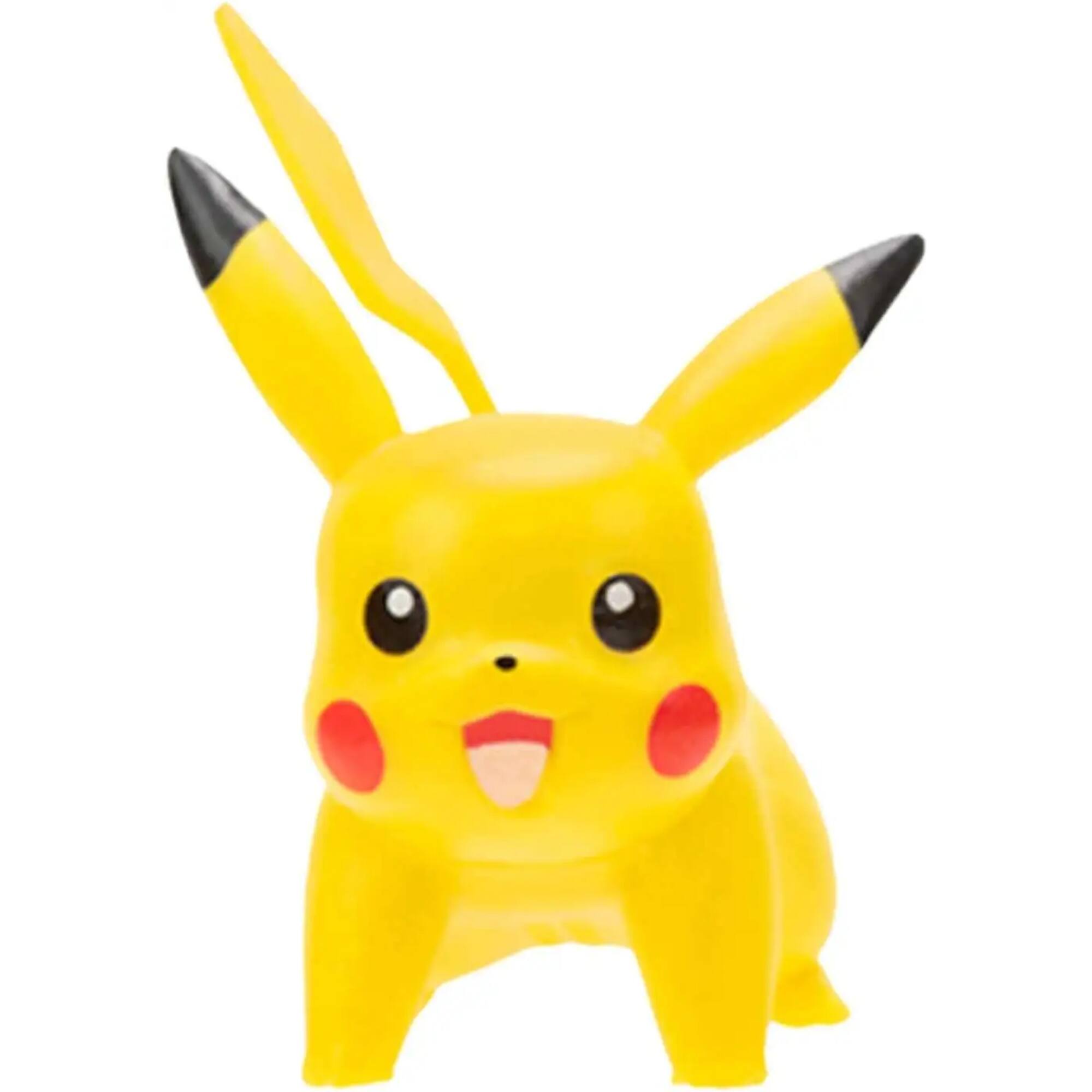 Alt View 3. Pokémon - Pokémon Battle Figure Pikachu 3 Inch Mini Figure 8 Pack - Yellow.