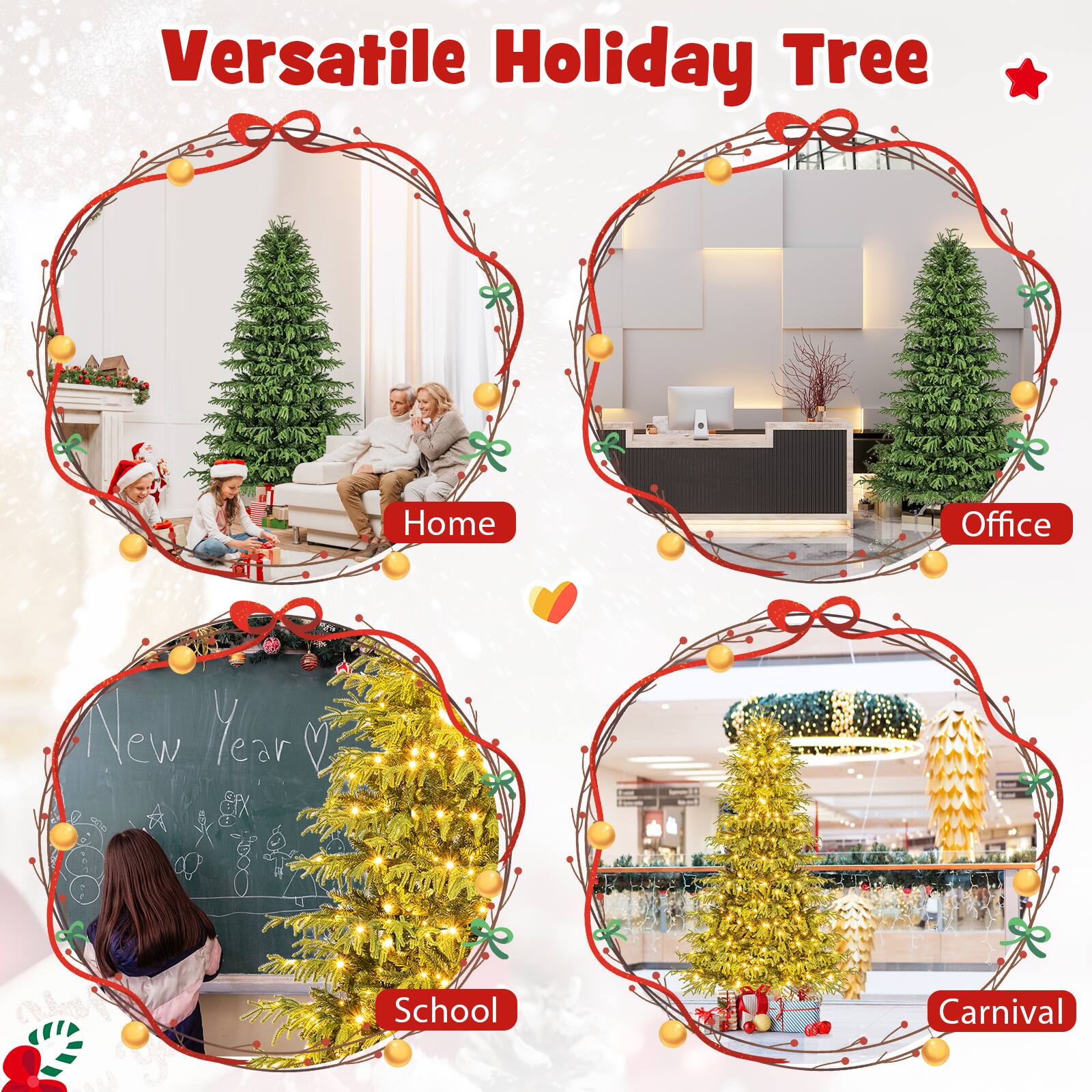 Versatile Holiday Tree

Home  
Office  
School  
Carnival