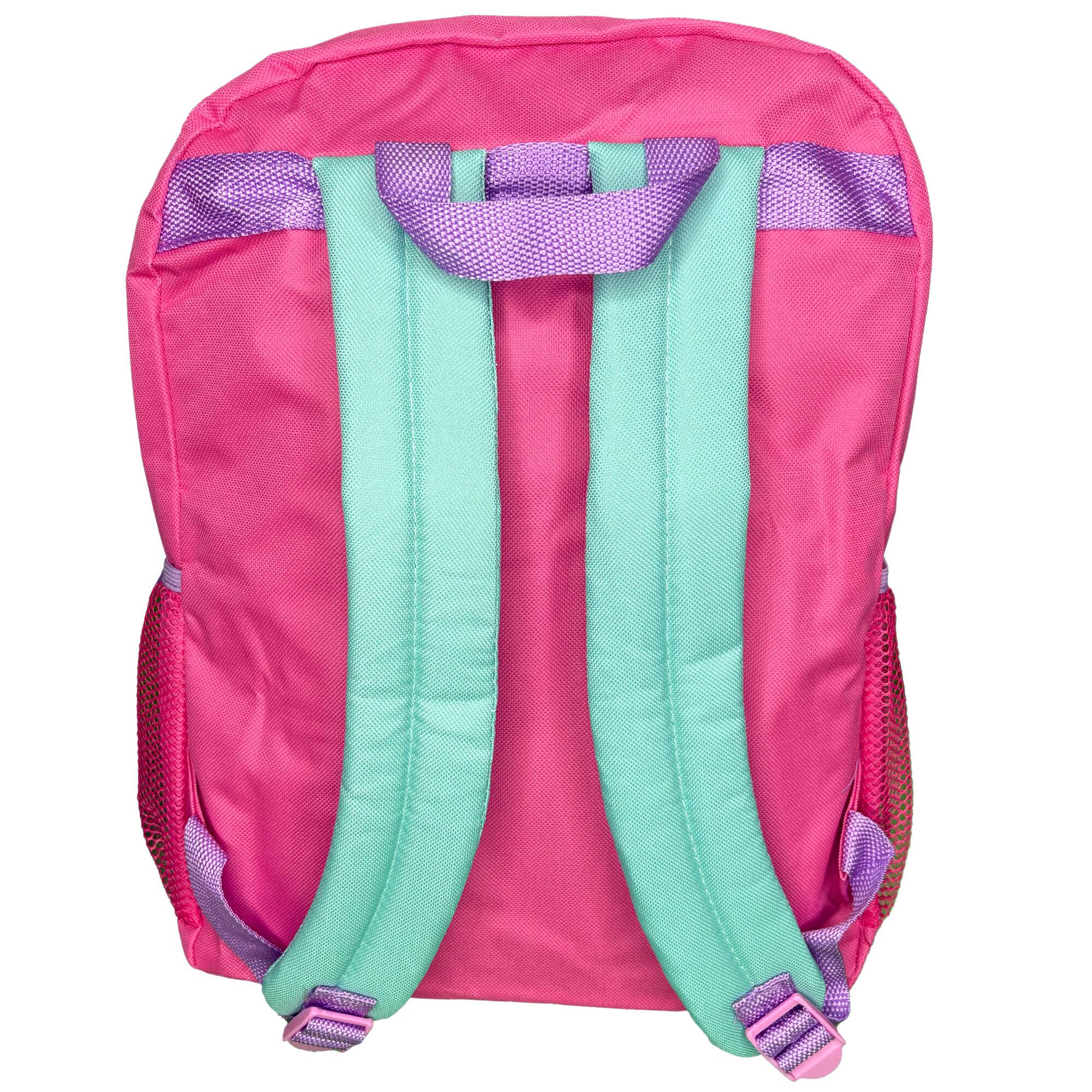 Alt View 5. Paw Patrol - Paw Patrol 16" Girls School Backpack with Large Front Pocket & Rectangular Lunch Bag - Pink.