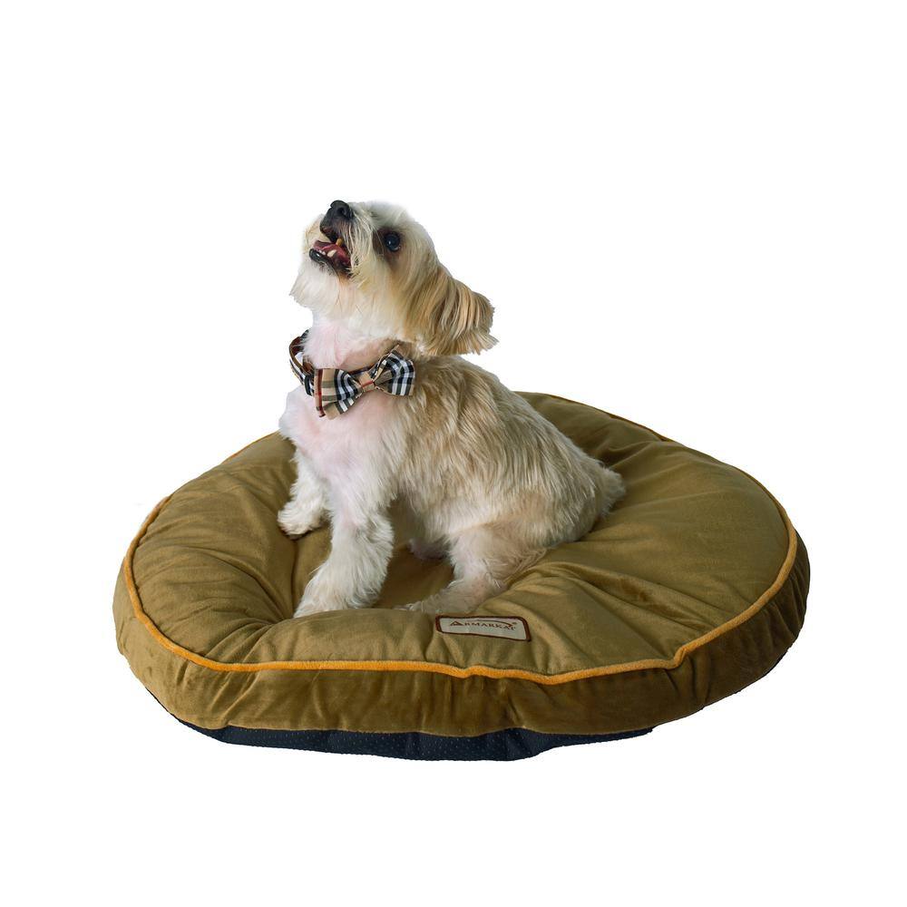 Angle. Armarkat - Pet Bed Pad With Poly Fill Cushion In Sage Green - Green.