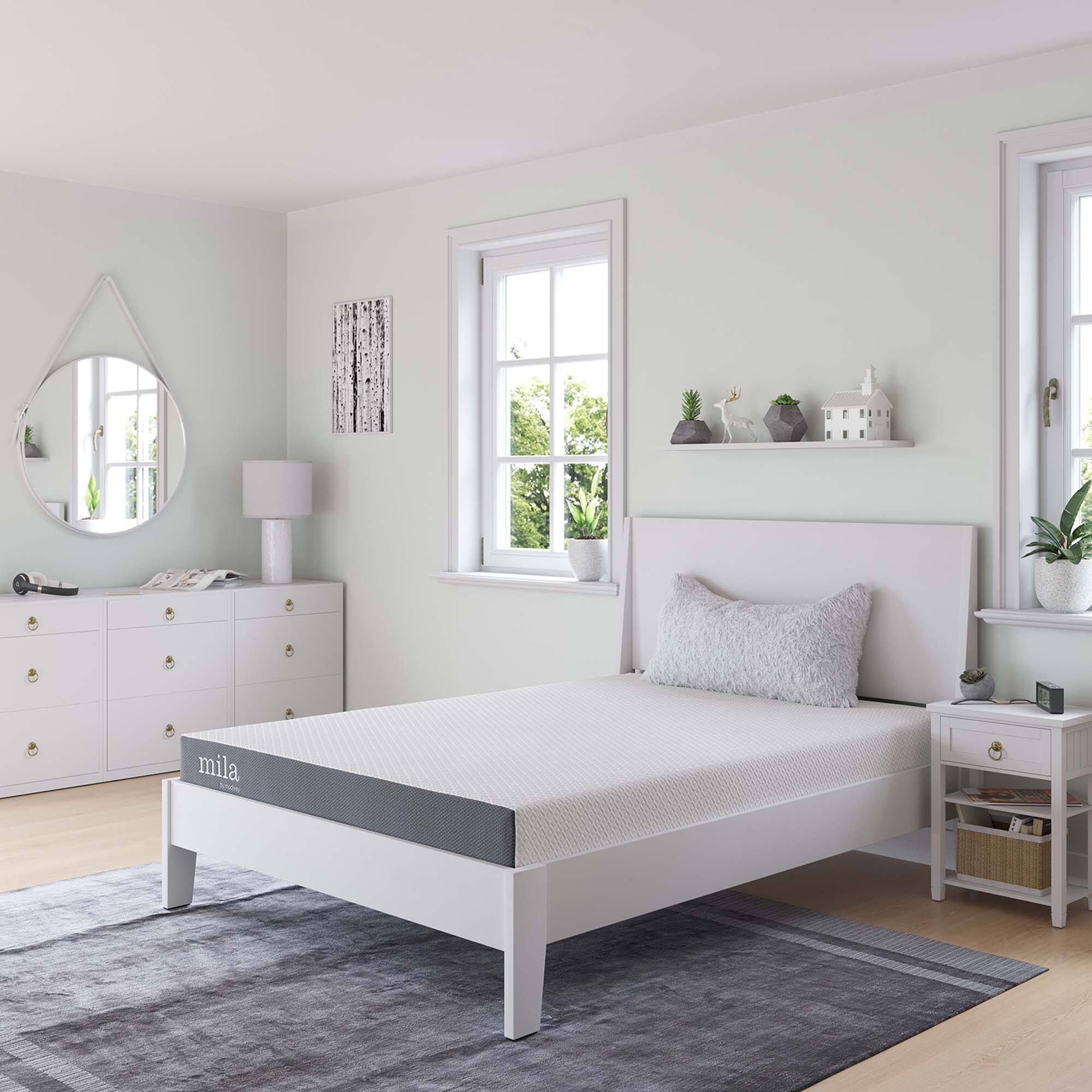 Alt View 10. Modway - Mila 5" Full Mattress by Modway - White.