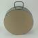 Zeckos Rustic Galvanized Metal Tub Frame Round Wall Mirror with Drawer ...
