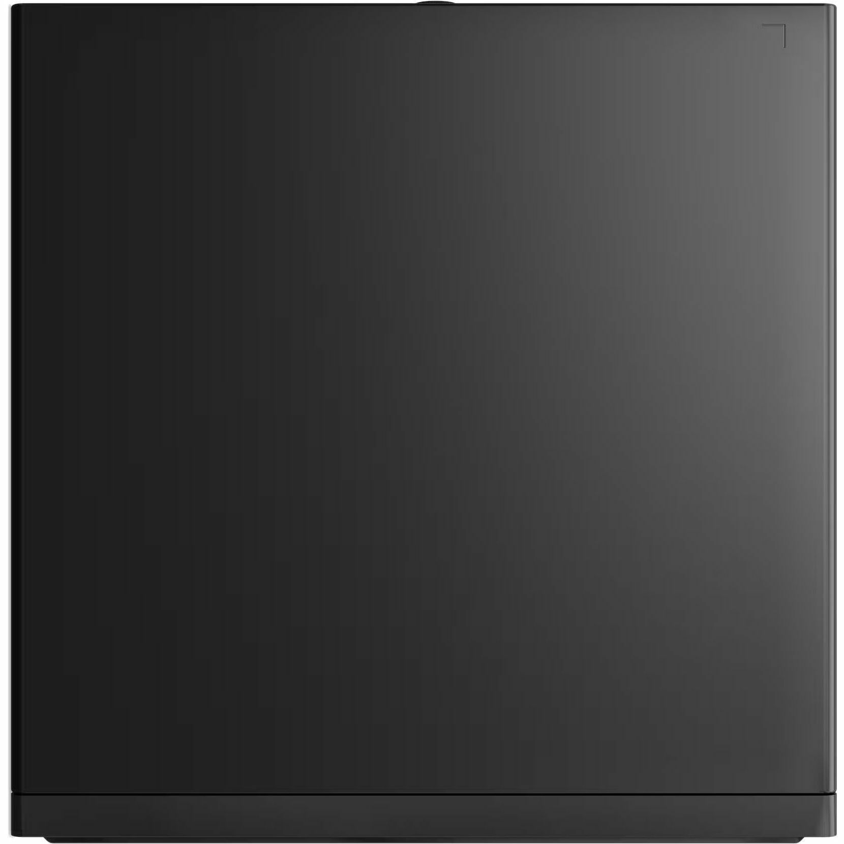 Alt View 2. Lenovo - Lenovo ThinkCentre M70q Gen 6 13A4002CUS Desktop Computer - Intel Core Ultra 7 265T - 16 GB - 256 GB SSD - Tiny - Black - Black.