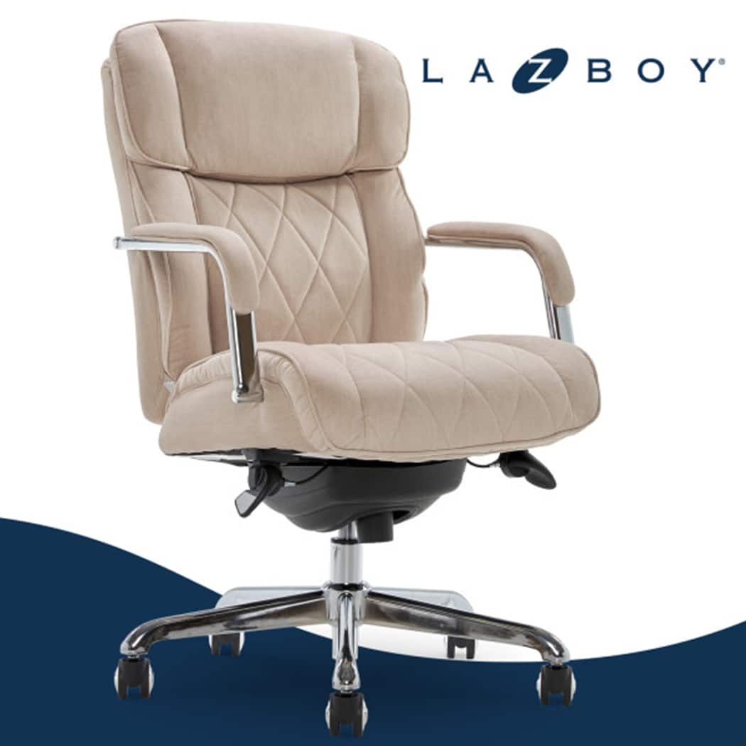 La Z Boy Ergonomic Office Chair with Lumbar Support Reclining