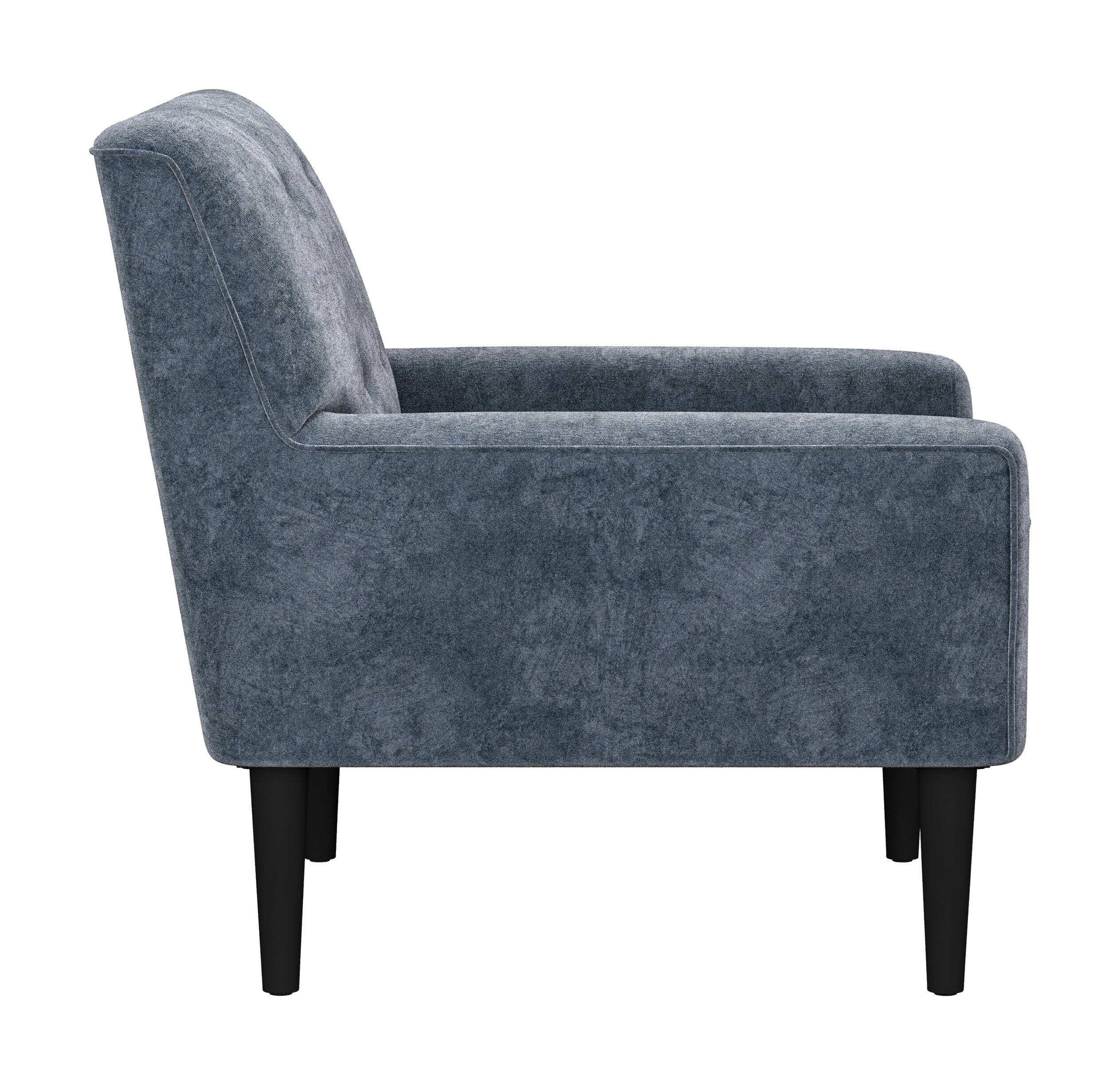 Back. Hivvago - Frankfurt Armchair Gray - Gray.