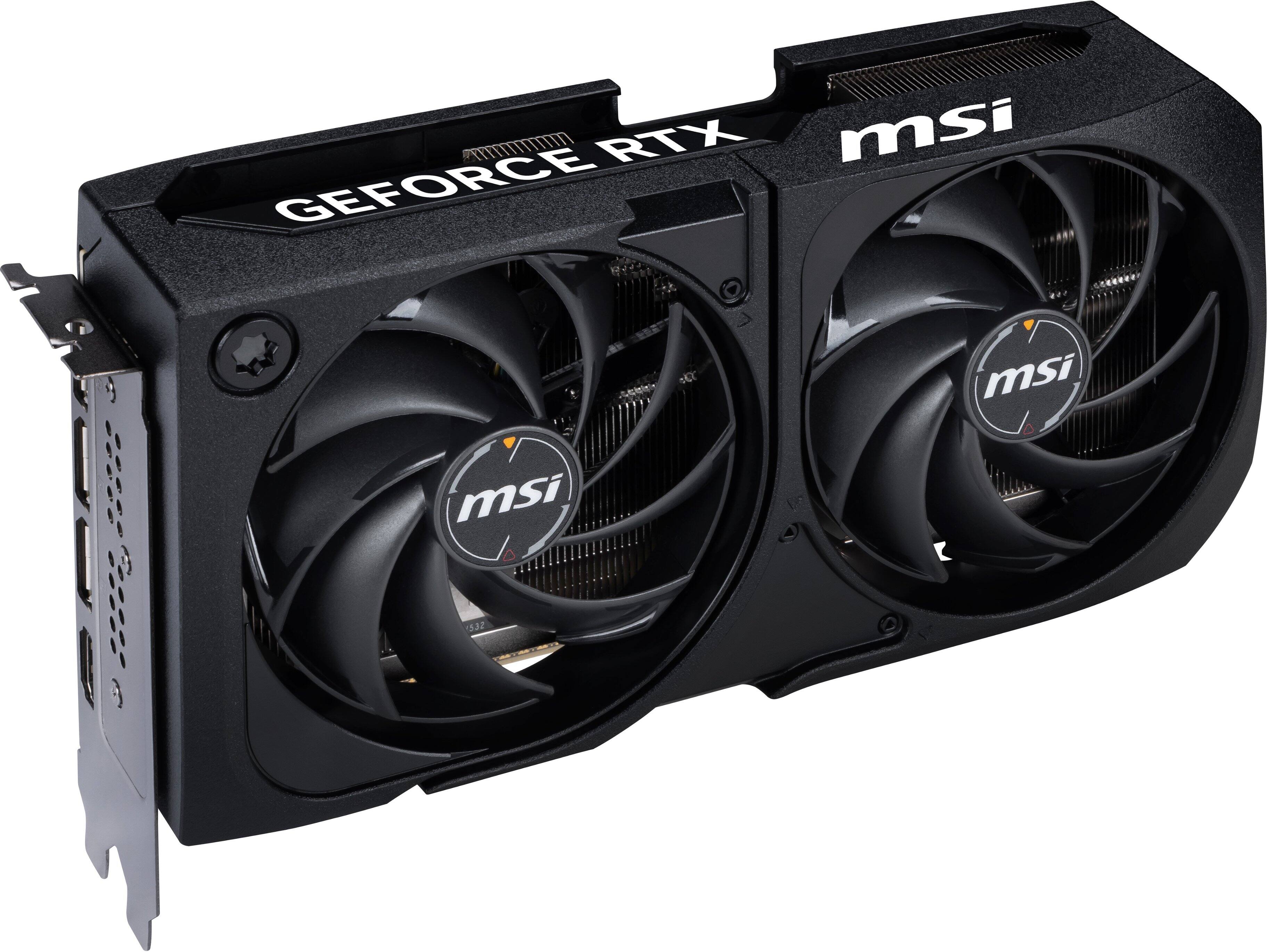 The text on the image reads: "GeForce RTX msi".