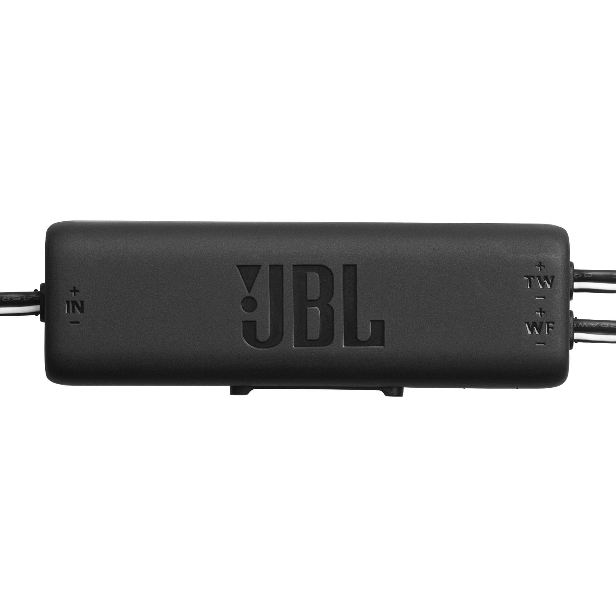 Alt View 4. JBL - JBL STAGE368C 6.5” 2-Way Component Speaker with Grille - Black/Gray.