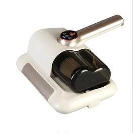 Cluzine - Wireless Mite Remover, LCD Display, UV Sterilization with 8 Filters for Bedding & Furniture