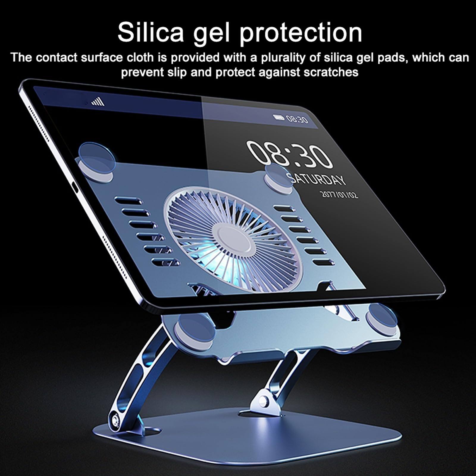 Silica gel protection  
The contact surface cloth is provided with a plurality of silica gel pads, which can prevent slip and protect against scratches  

08:30  
08:30  
SATURDAY  
2077/01/02