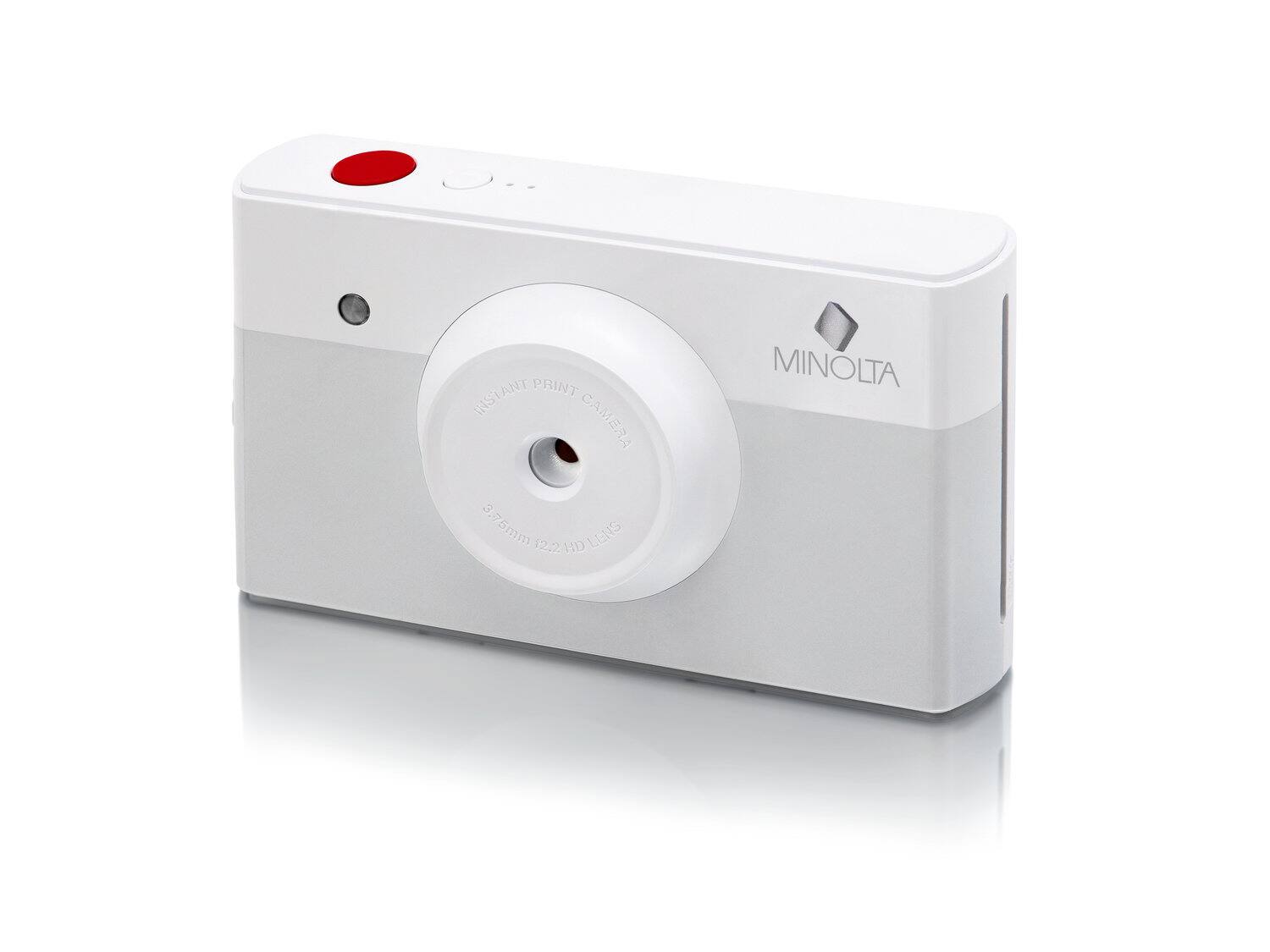 INSTANT PRINT CAMERA  
3.75mm 12.2 HD  
MINOLTA