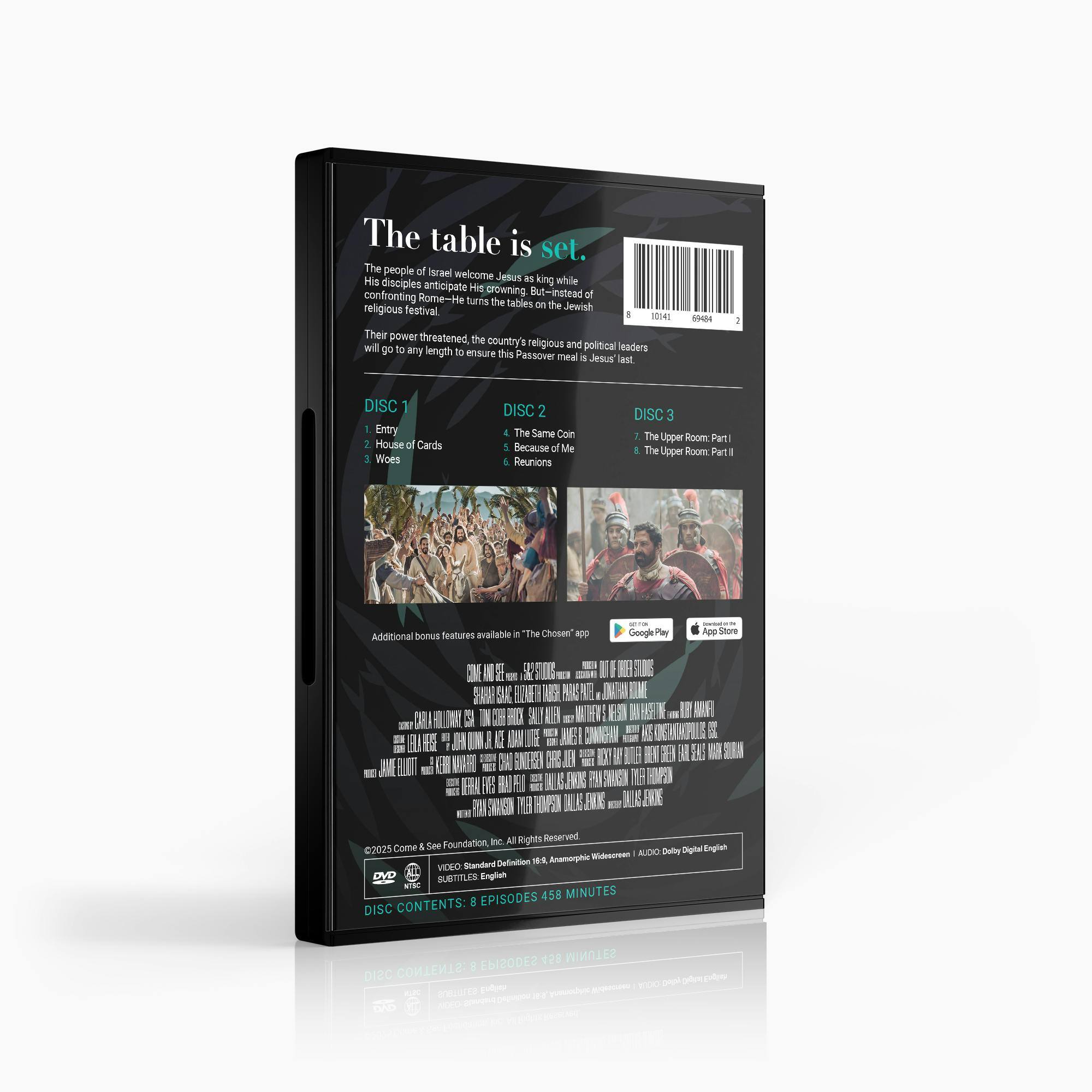 Back. The Chosen: Season 5 [DVD].