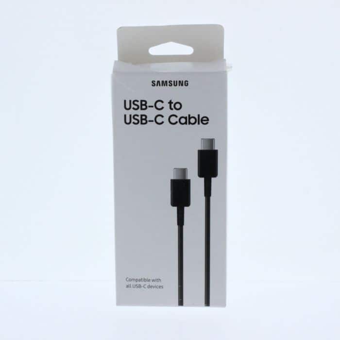 Samsung - USB-C to USB-C Cable (1m) - Black