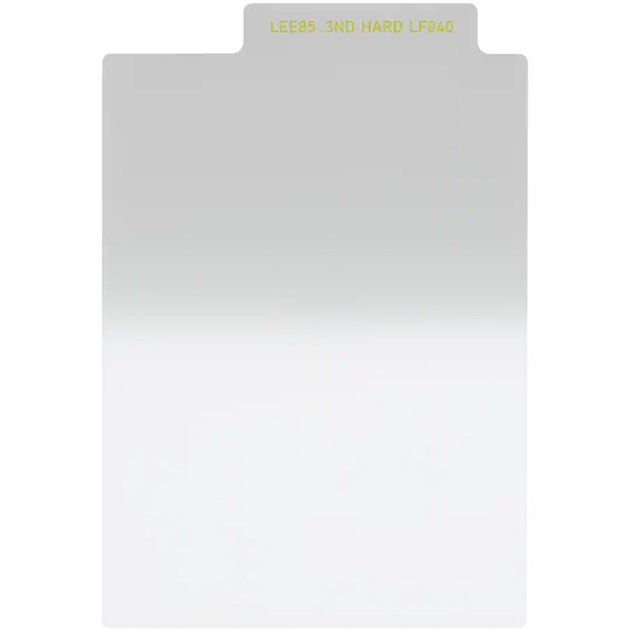 Lee Filters Rang Lee Filters LEE85 85x115mm Neutral Density 0.3 Hard Grad Resin Filter ...