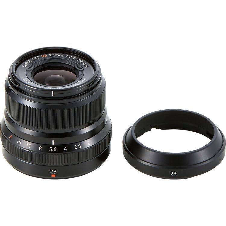 XF 23mm 1:2 EBC R SUPER WR 043 LENS  
FUJINON  
A 16 11 8 5.6 4 2.8 2  
23 23