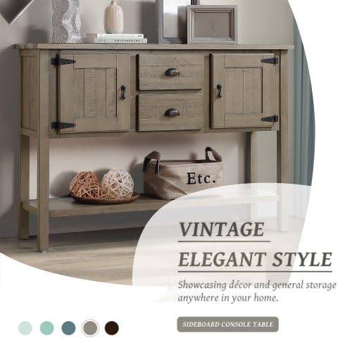 VINTAGE ELEGANT STYLE  
Showcasing décor and general storage anywhere in your home.  
SIDEBOARD CONSOLE TABLE