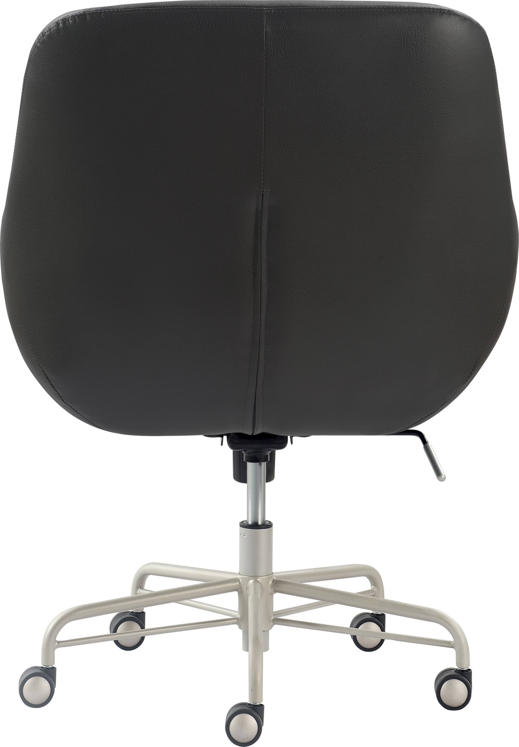 Alt View 17. Finch - Forester Modern Bonded Leather Office Chair - Gray/Charcoal.