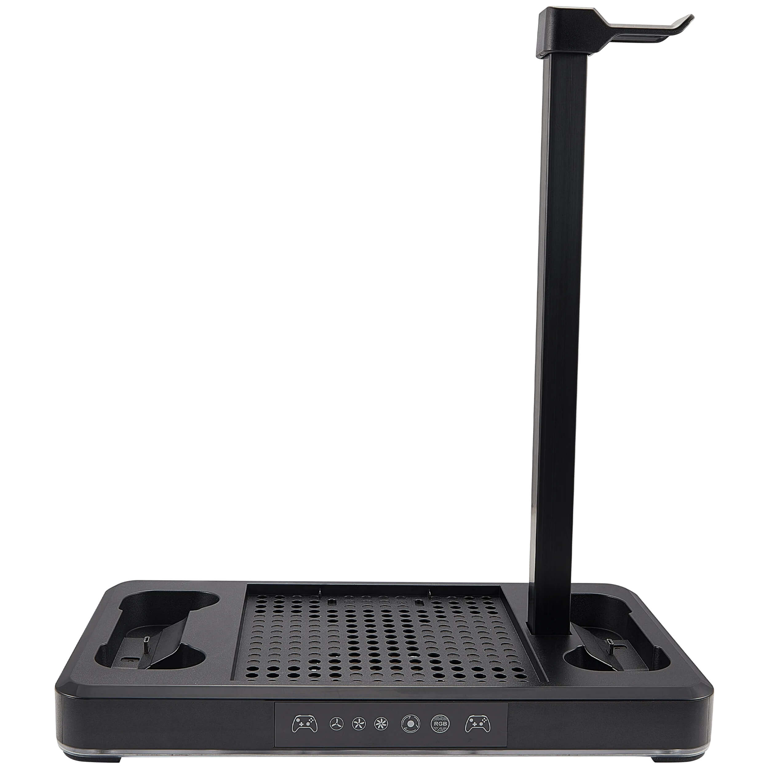 Alt View 1. Dobe - Multifunctional Cooling Charging Stand (TYX-3615) Compatible For Xbox Series X / Xbox Series S - Black - Black.