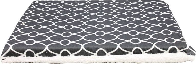 Front. Midwest - Quiet Time Defender Series Reversible Crate Pad - Gray.