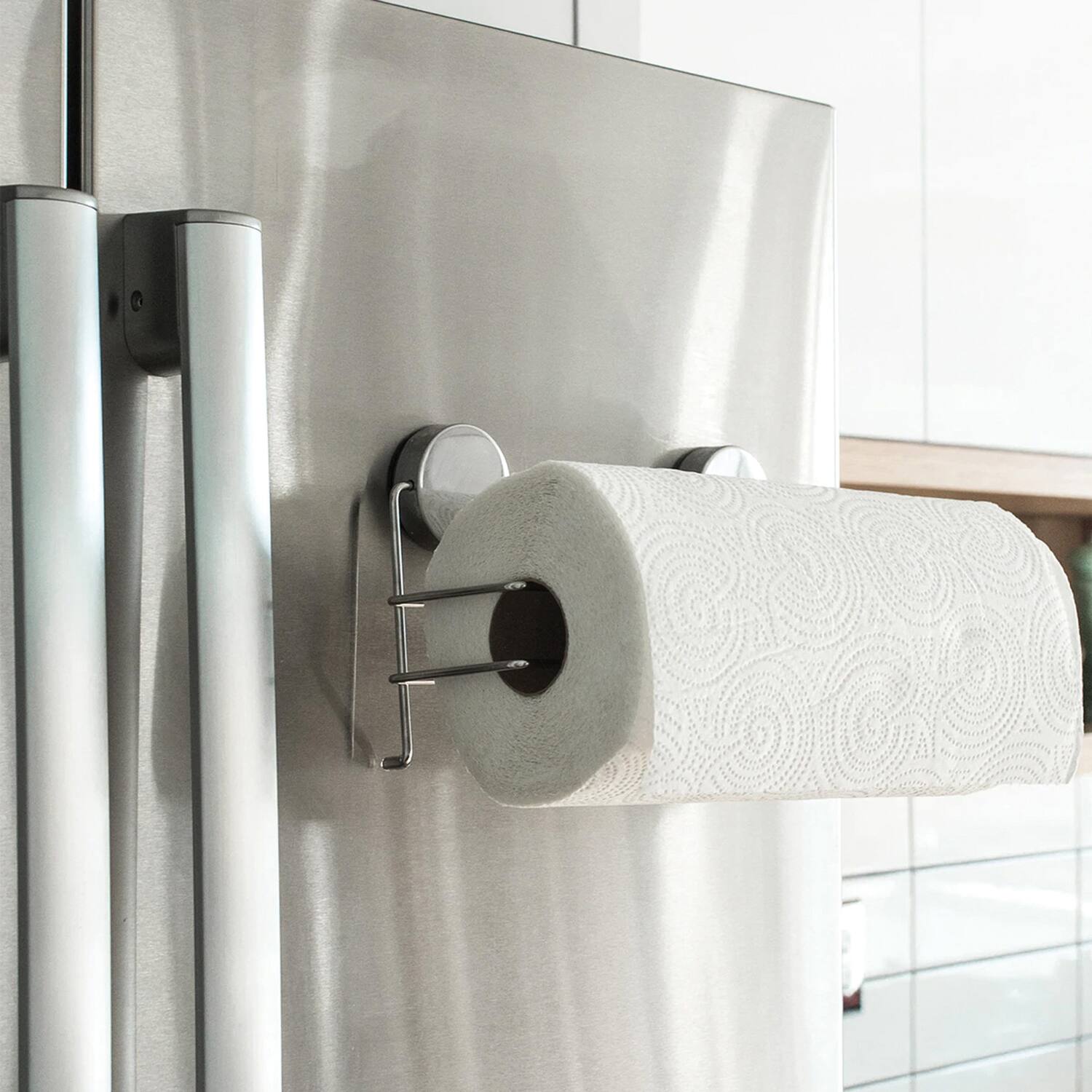Back. Better Houseware - Stainless Steel Magnetic Paper Towel Holder - Stainless Steel.