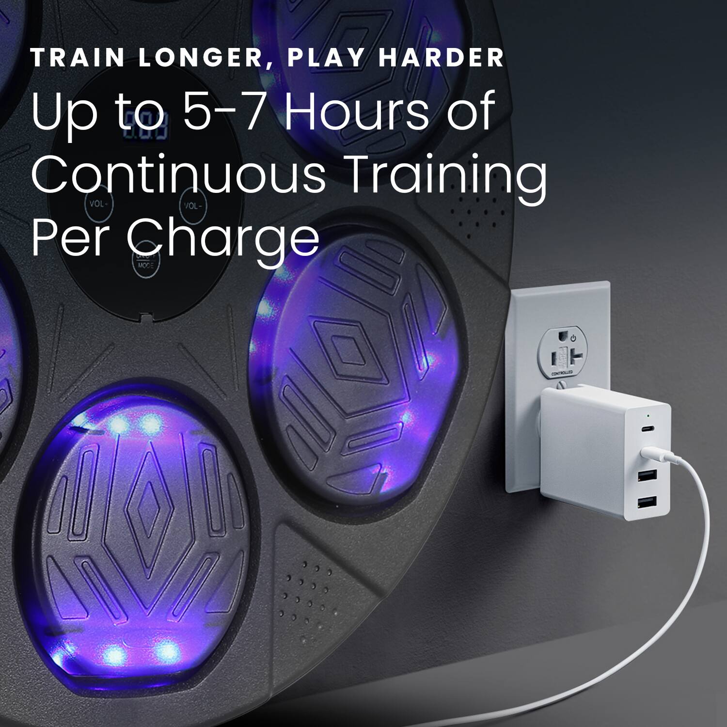 TRAIN LONGER, PLAY HARDER

Up to 5-7 Hours of Continuous Training Per Charge