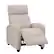 Alt View 12. CorLiving - Oren Fabric Recliner - Beige.