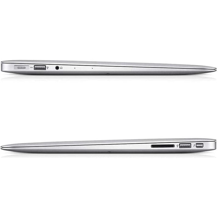 Left. Dell - Apple MacBook Air MD711LL/A 11.6-inch Laptop - Intel Core i5 1.3GHz - 4GB RAM - 128GB SSD - Silver.