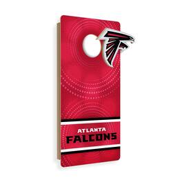 Fan Creations - Atlanta Falcons Wall Hanging Cornhole Board - Multicolor