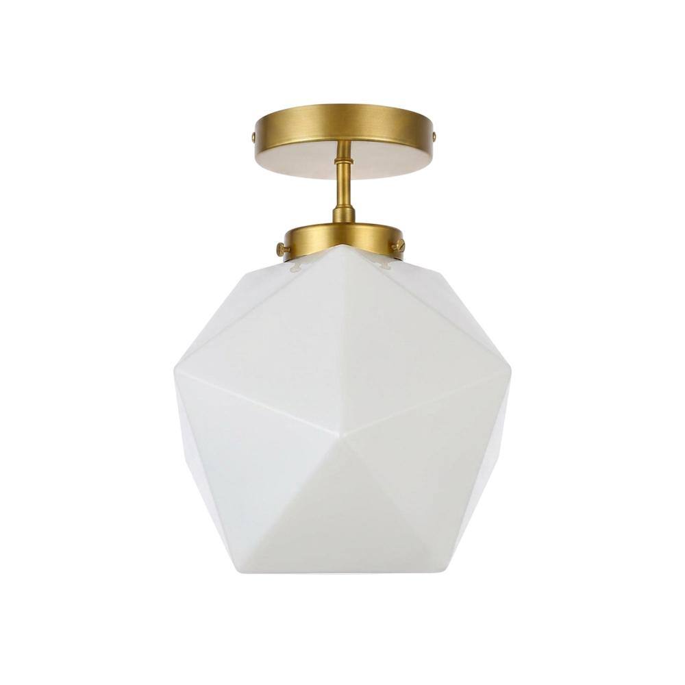Brass And White