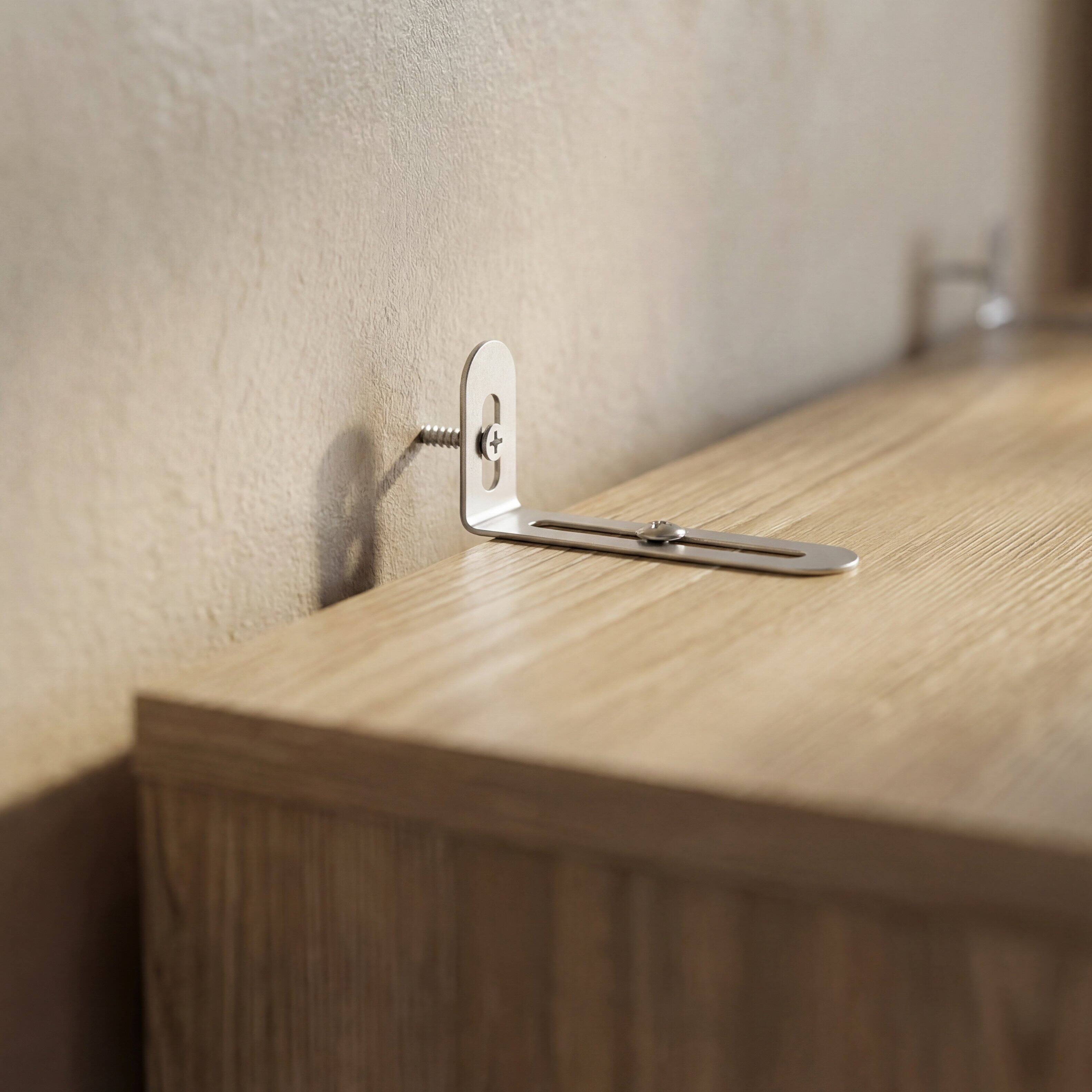 Alt View 1. Famapy - Glass Door Display Bookcase, Wood Grain Storage Cabinet with Fixed Shelves.