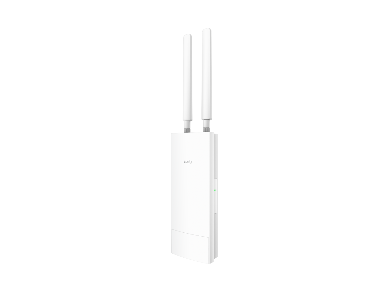 Front. Cudy - Cudy AP3000 Outdoor Wi-Fi 6 Access Point, Dual-Band AX3000, 2976 Mb/s, Gigabit PoE+ - WHITE.