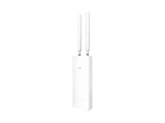 Front. Cudy - Cudy AP3000 Outdoor Wi-Fi 6 Access Point, Dual-Band AX3000, 2976 Mb/s, Gigabit PoE+ - WHITE.