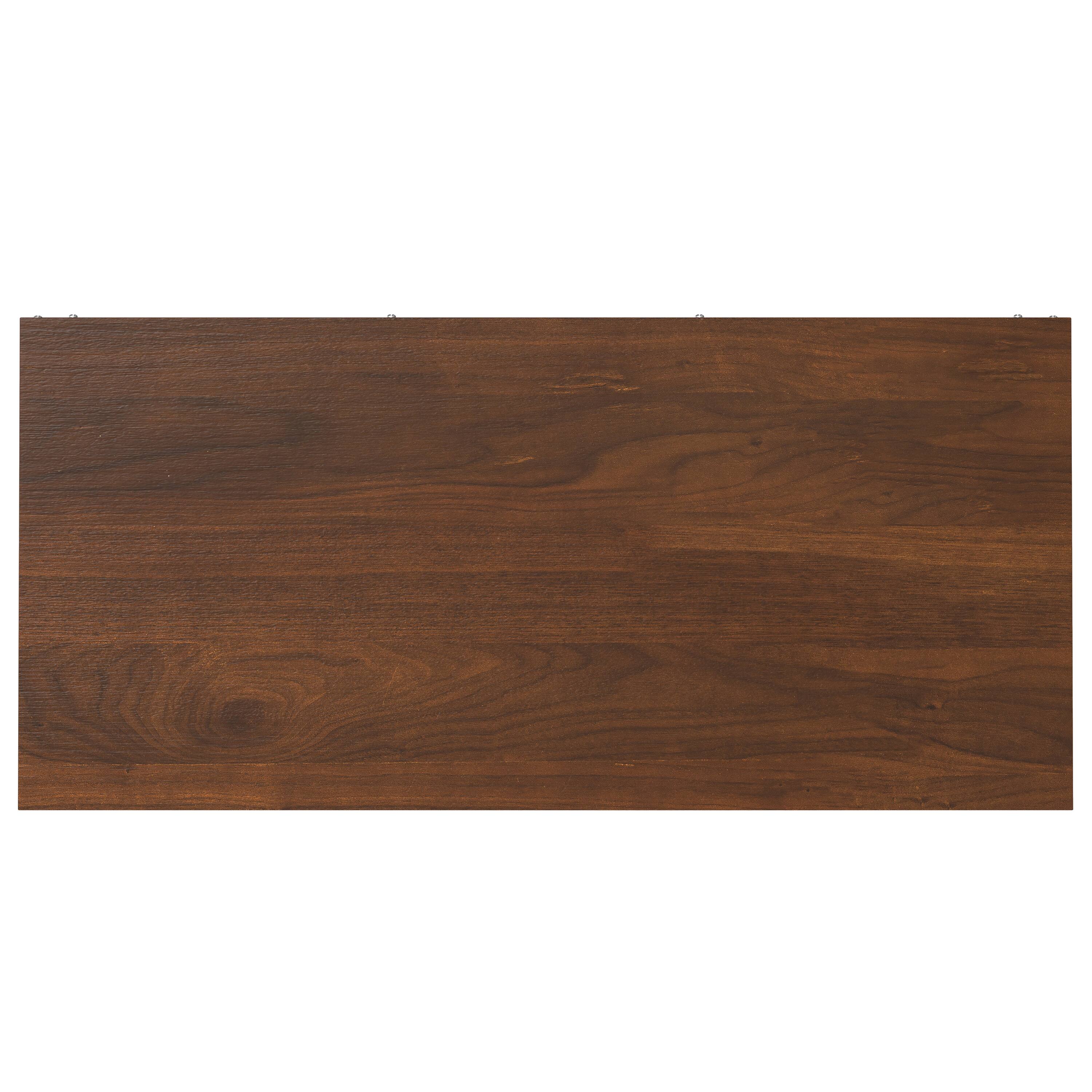 Alt View 1. Simpli Home - Banting SOLID WOOD and Metal 66 inch x 30 inchRectangle Industrial Bookcase in Walnut Veneer - Walnut Veneer.