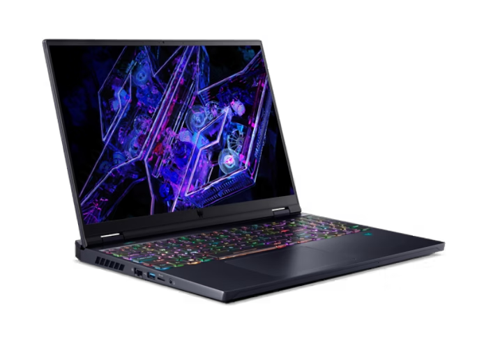 Angle. Acer - Predator Helios 16" Gaming Laptop Intel Core i9 32GB RAM 1TB SSD RTX 4080 W11H RGB Keyboard PH16-72-96VC.