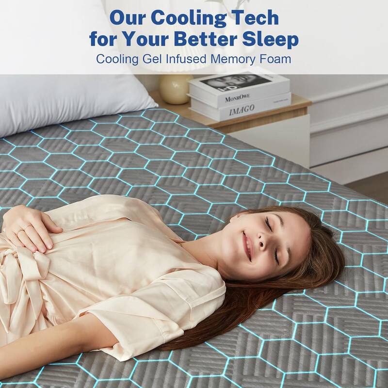 Our Cooling Tech for Your Better Sleep
Cooling Gel Infused Memory Foam
MONROE IMAGO