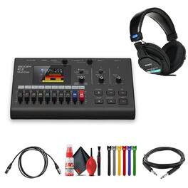 Zoom - R12 MultiTrak Portable Recorder + MDR-7506 Headphones, Bundle