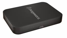 Chargeworx - 3 in 1 Foldable Travel Charger for Apple Devices - Black