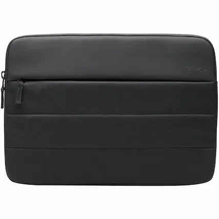 Front. Kensington - Kensington Carrying Case (Sleeve) for 12" Notebook - Black - Scratch Resistant, Bump Resistant, Drop Resistant - Black.